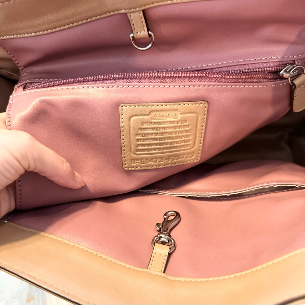 Coach | Taupe Tote - Picture 4 of 10
